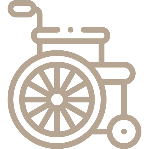 017 Wheelchair Beige