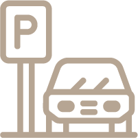 Parking Car Beige